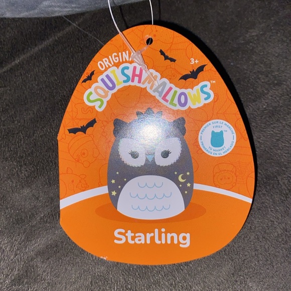 Squishmallows FTM Starling the owl Halloween - Picture 3 of 5